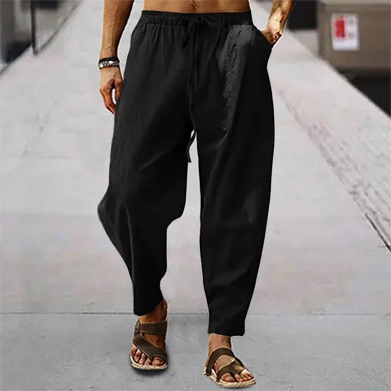 Omar | Men's Zen Drop-Crotch Trousers