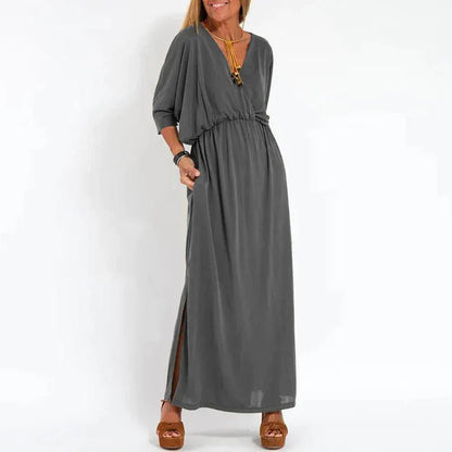 Mariah | Women's Classic Maxi Dress with Pockets