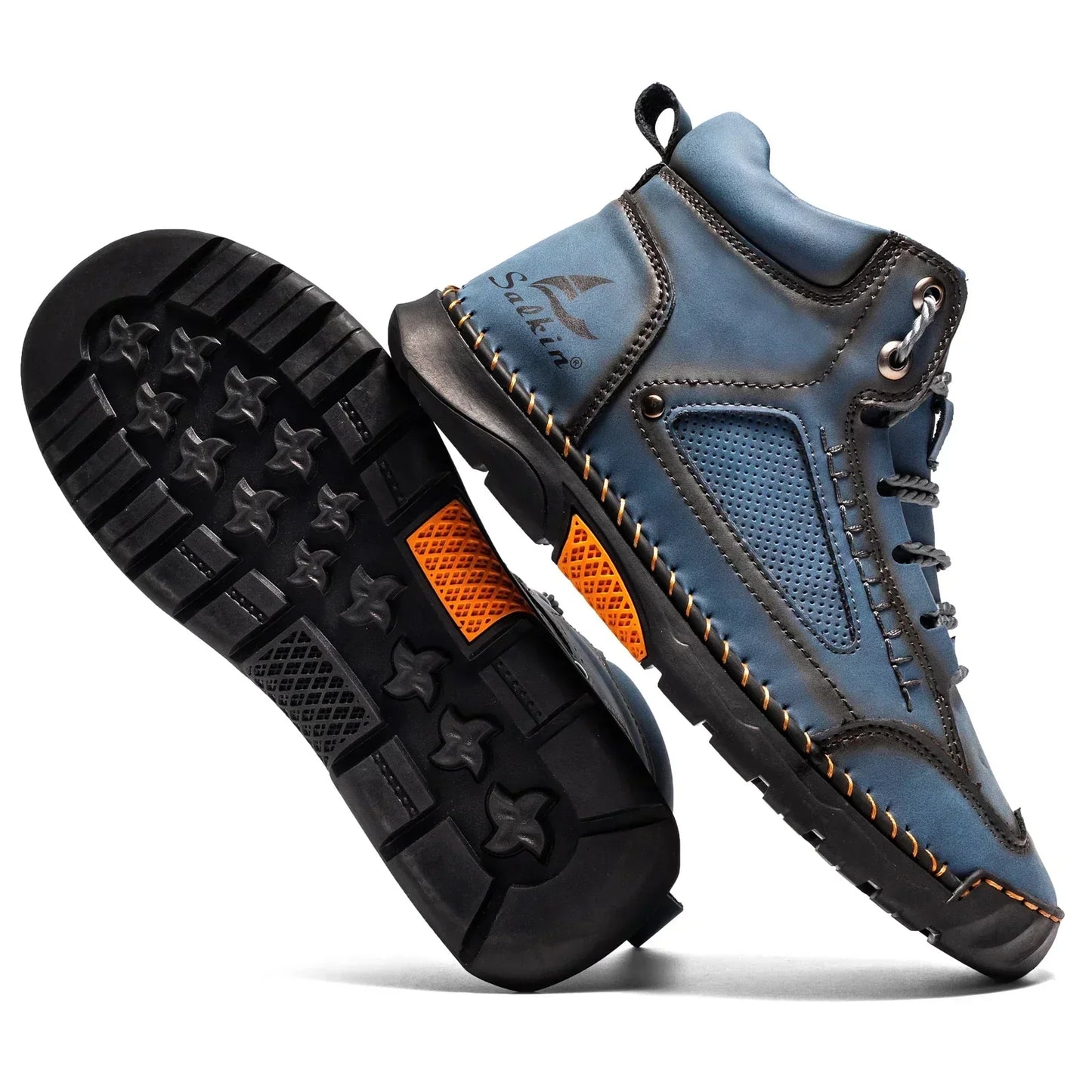 Moritz | Men's Orthopedic Lace-Up High Top Shoes with Arch Support