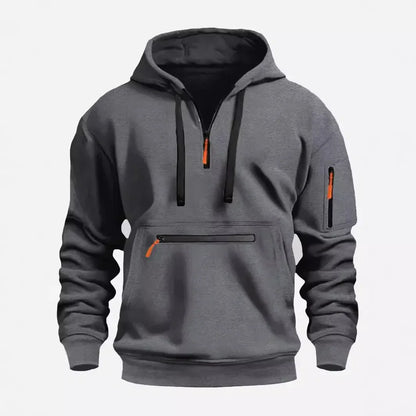 AlpenNord | Hooded Zip-Up Sweatshirt with Hooded