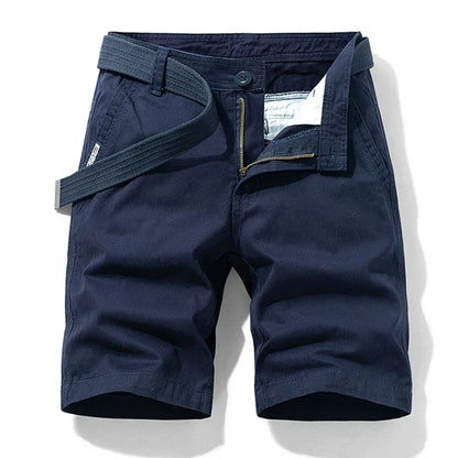 Sergio | Men's Utility Belted Shorts with Pockets