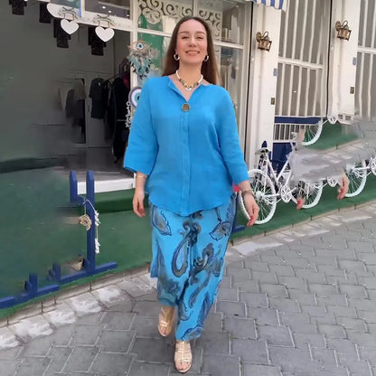 Flavia | Women's Elegant Boho Set