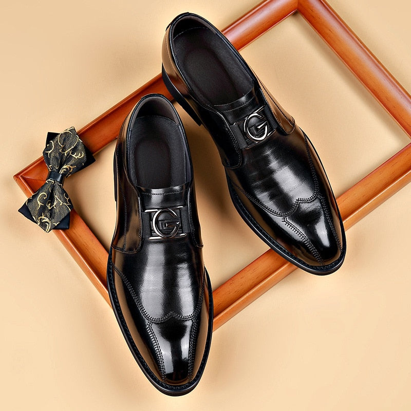 Giovanni | Men's Cushioned Slip-On Handmade Shoes