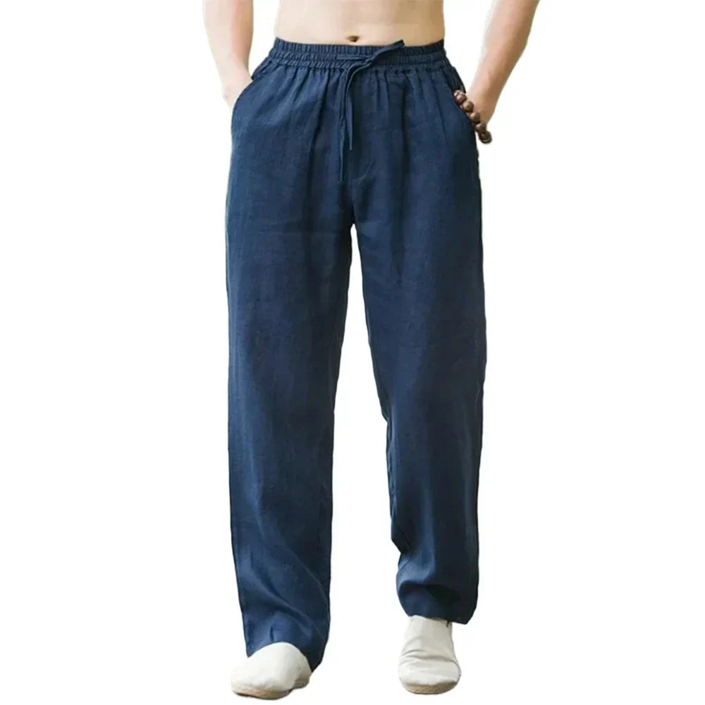 Noor | Men's Zen Trousers with Drawstring