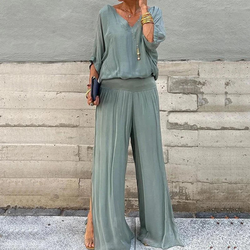 Jonah | Women's Relaxed Flowy Lounge Set