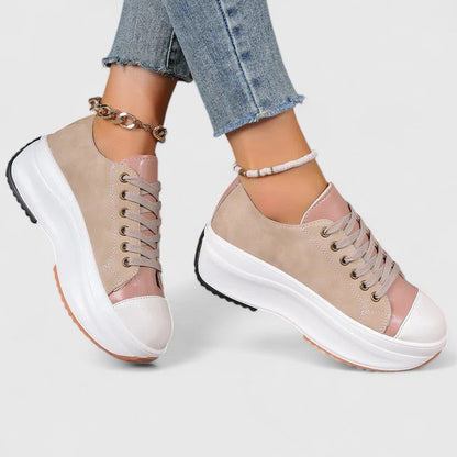 Daniela | Women's Cushioned Lace-Up Trendy Orthopedic Shoes with Arch Support