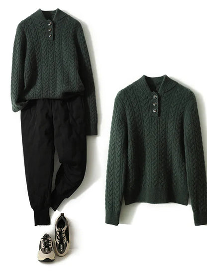Women's Arden Jumper with Button Front