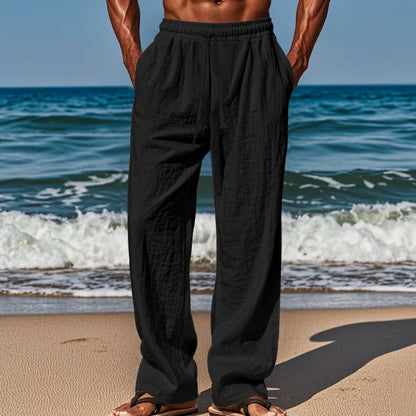 Zane | Women's Relaxed Beach Trousers with Drawstring