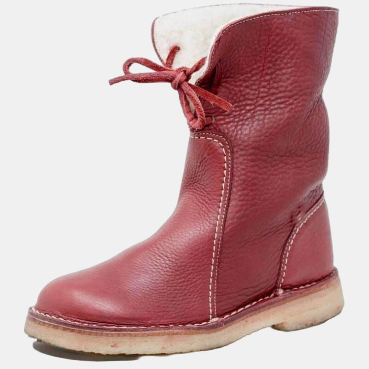 Harper | Women's Cushioned Lace-Up Sophisticated Winter Boots
