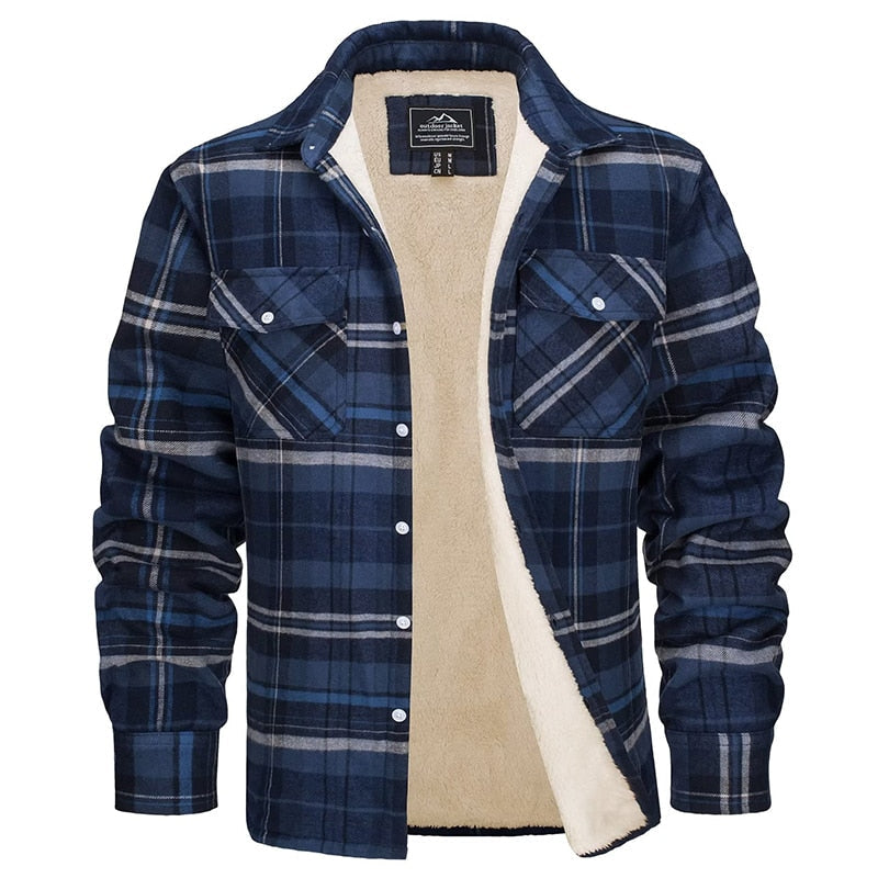Matteo | Checked Hybrid Jacket with Pockets