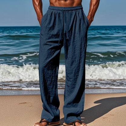 Zane | Women's Relaxed Beach Trousers with Drawstring