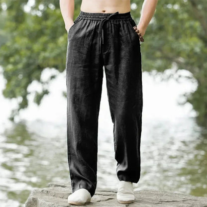Noor | Men's Zen Trousers with Drawstring