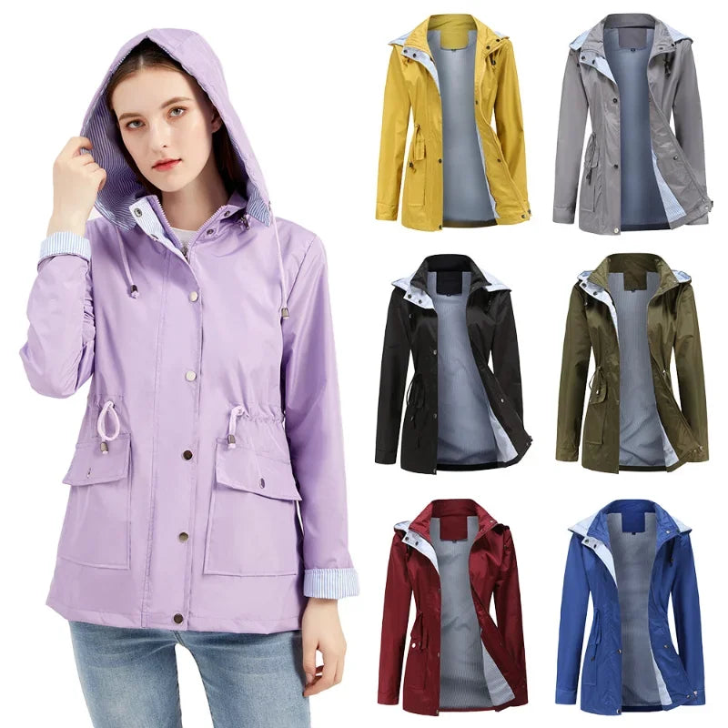 Elise | Women's Waterproof Winter Trench Coat