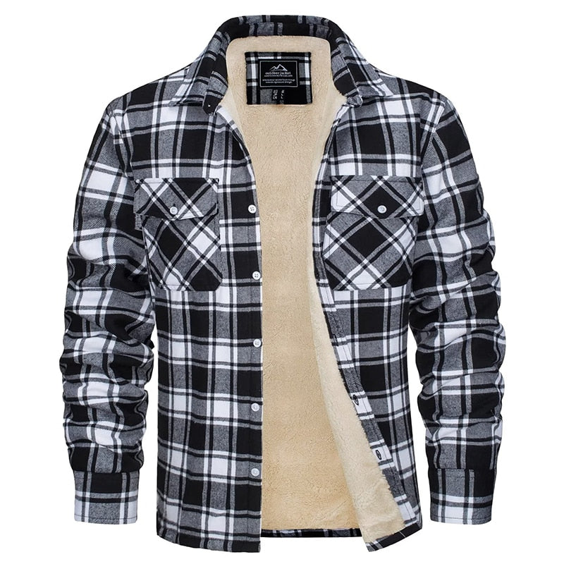Matteo | Checked Hybrid Jacket with Pockets