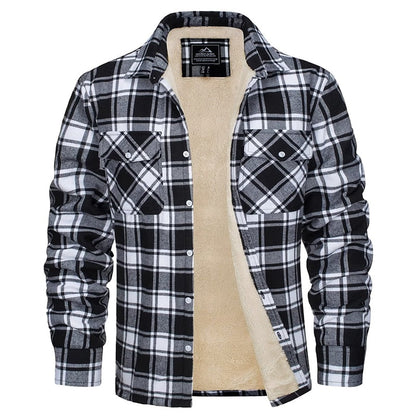 Matteo | Checked Hybrid Jacket with Pockets