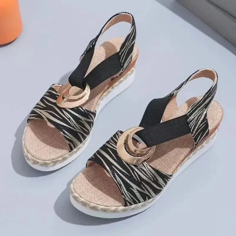 Kayla | Women's Slip-Resistant Open-Toe Orthopedic Sandals