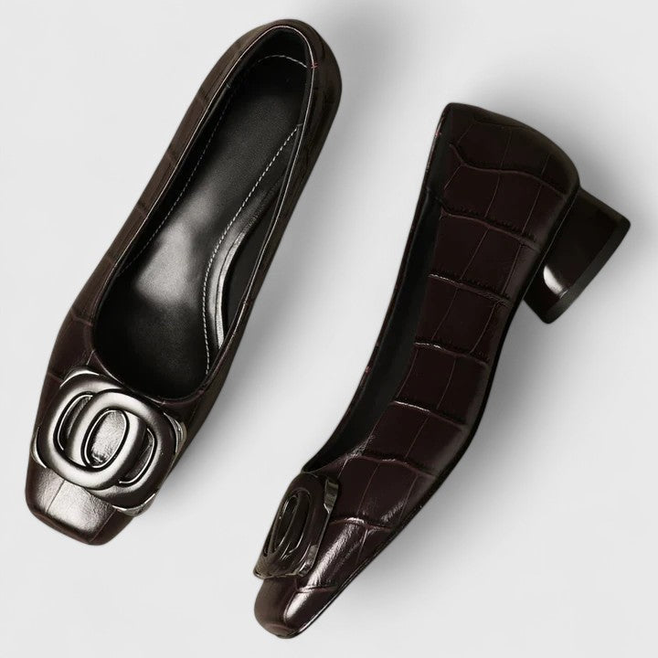 Jozie | Women's Cushioned Square-Toe Elegant Shoes