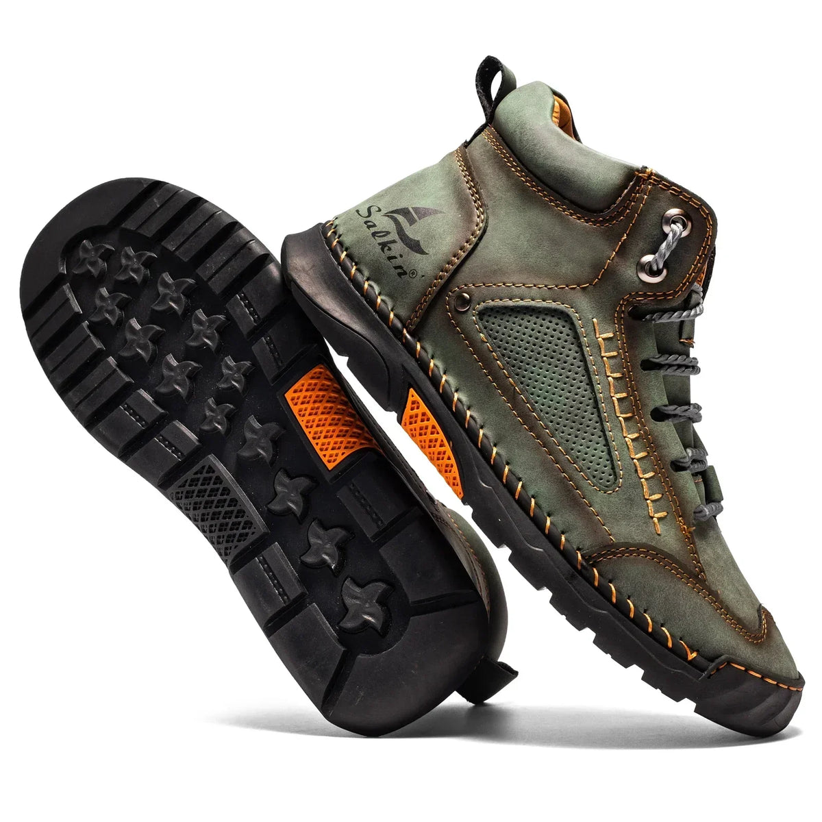 Moritz | Men's Orthopedic Lace-Up High Top Shoes with Arch Support