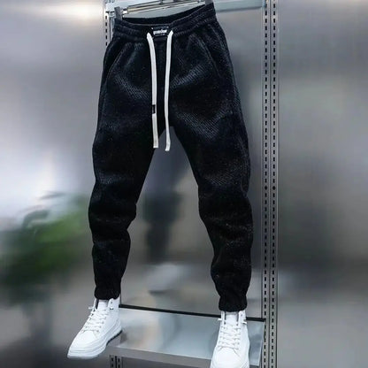Jackson | Men's Patterned Comfort Trousers with Drawstring