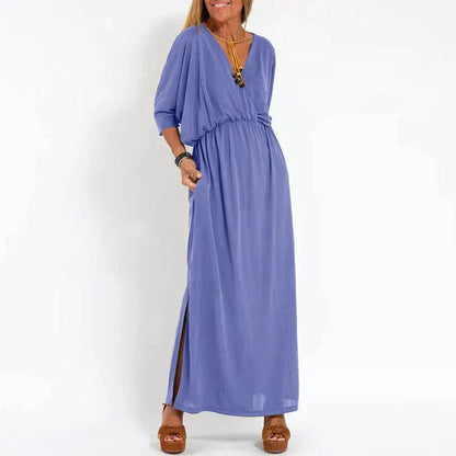 Mariah | Women's Classic Maxi Dress with Pockets
