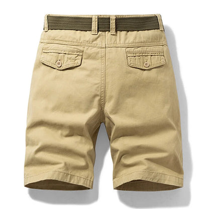 Sergio | Men's Utility Belted Shorts with Pockets