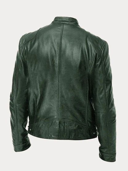 Men's Premium Matte Biker Jacket