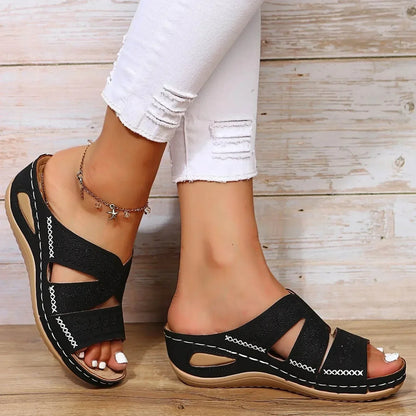 Aria | Women's Lightweight Open-Toe Stylish Orthopedic Sandals