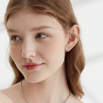 Leila Cat-Inspired Charm Earrings
