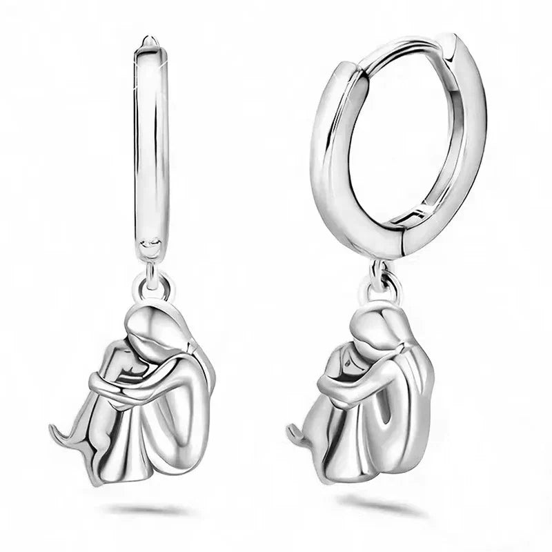Cuddle Dog Earrings by Aura