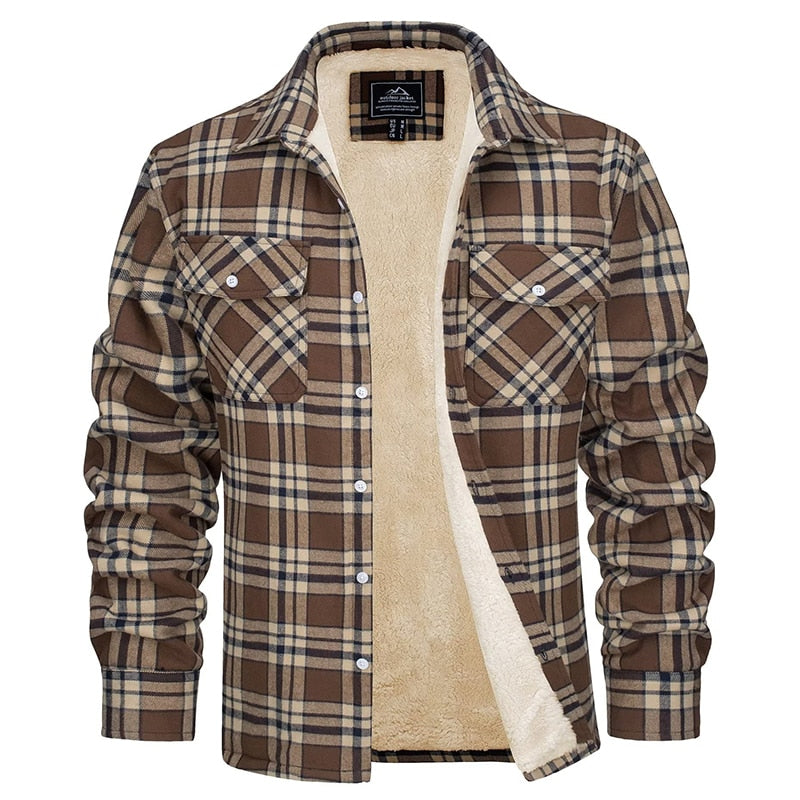 Matteo | Checked Hybrid Jacket with Pockets