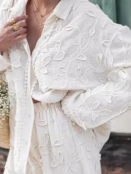 Gracelyn | Women's Floral Relaxed Elegant Casual Set