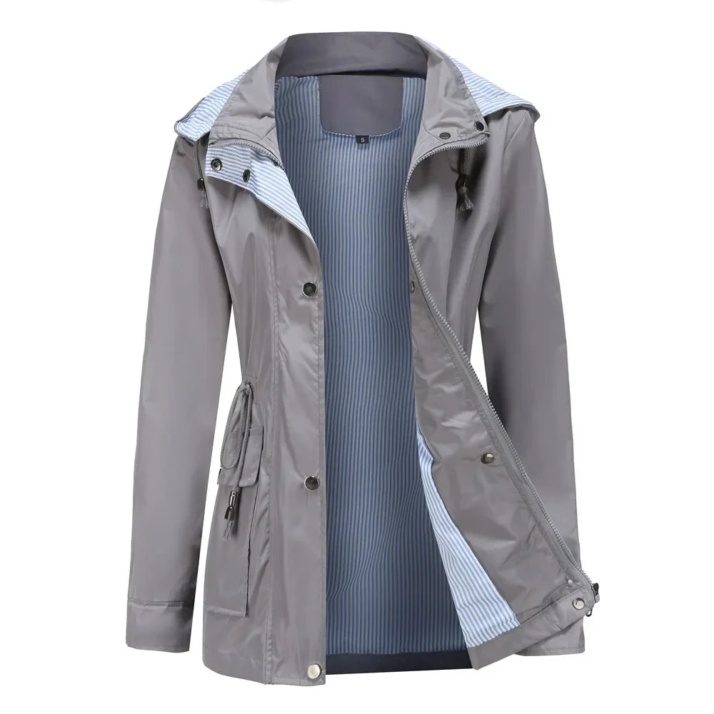 Elise | Women's Waterproof Winter Trench Coat