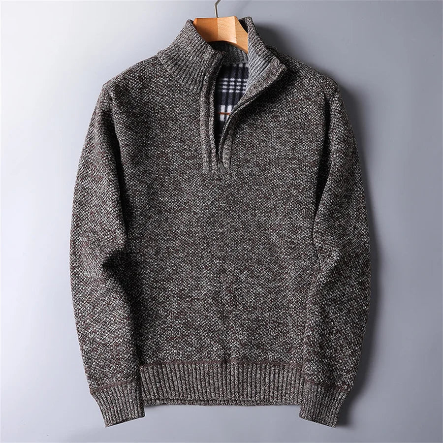 Men's Relaxed Brit & Boho I Quarter-Zip Pullover