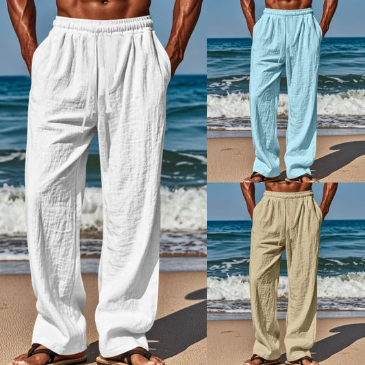Zairre | Women's Relaxed Beach Trousers with Drawstring