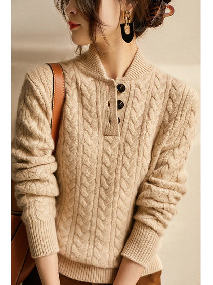 Women's Arden Jumper with Button Front