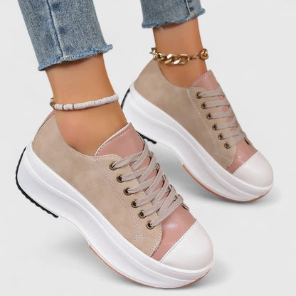 Daniela | Women's Cushioned Lace-Up Trendy Orthopedic Shoes with Arch Support