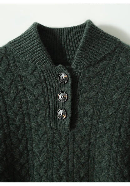Women's Arden Jumper with Button Front