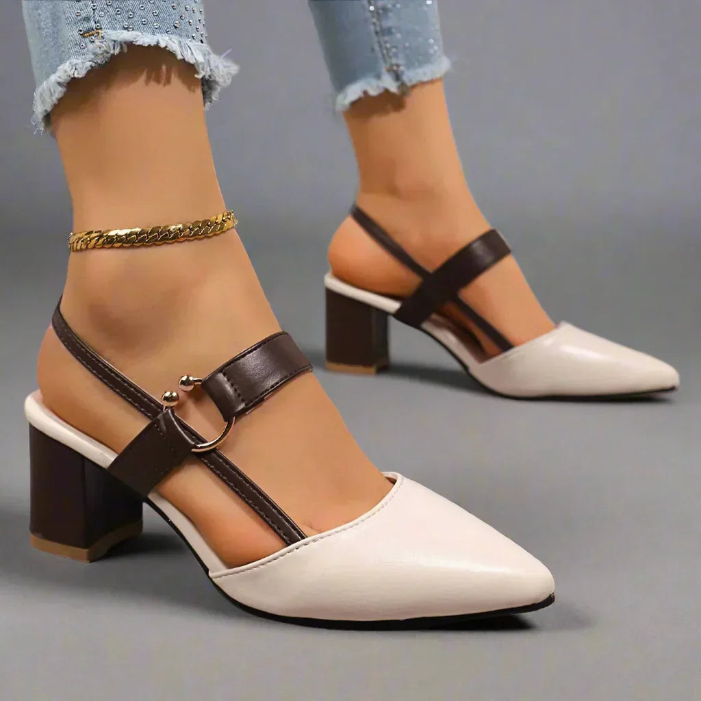 Women's Cushioned Pointed-Toe Avalina Elegant Stiletto Heels with Arch Support