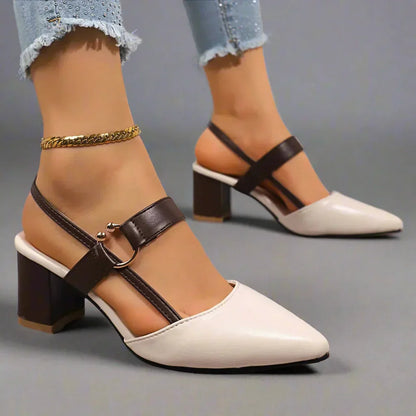 Women's Cushioned Pointed-Toe Avalina Elegant Stiletto Heels with Arch Support