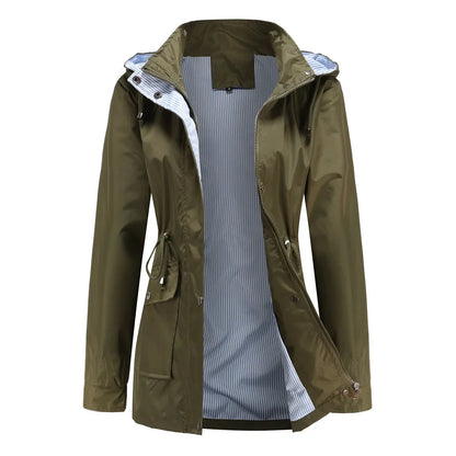 Elise | Women's Waterproof Winter Trench Coat