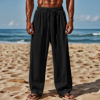 Zane | Women's Relaxed Beach Trousers with Drawstring