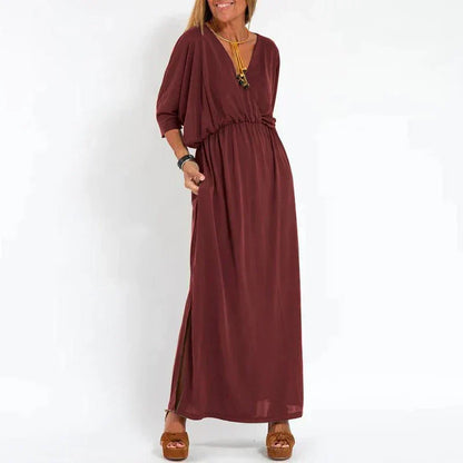 Mariah | Women's Classic Maxi Dress with Pockets