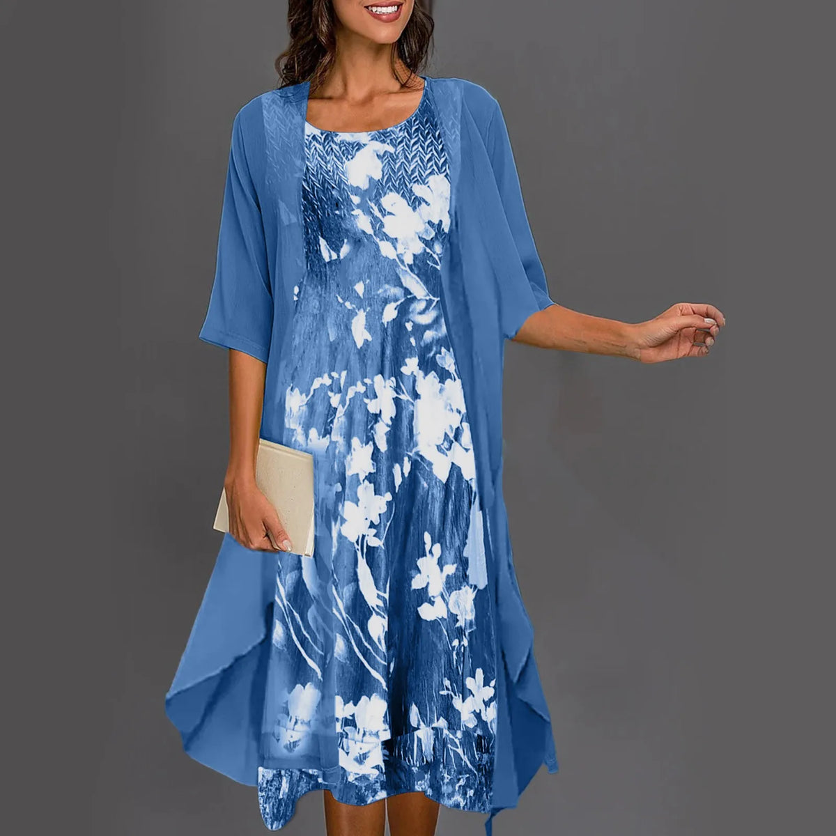 Anita | Women's Graceful Midi Dress Set