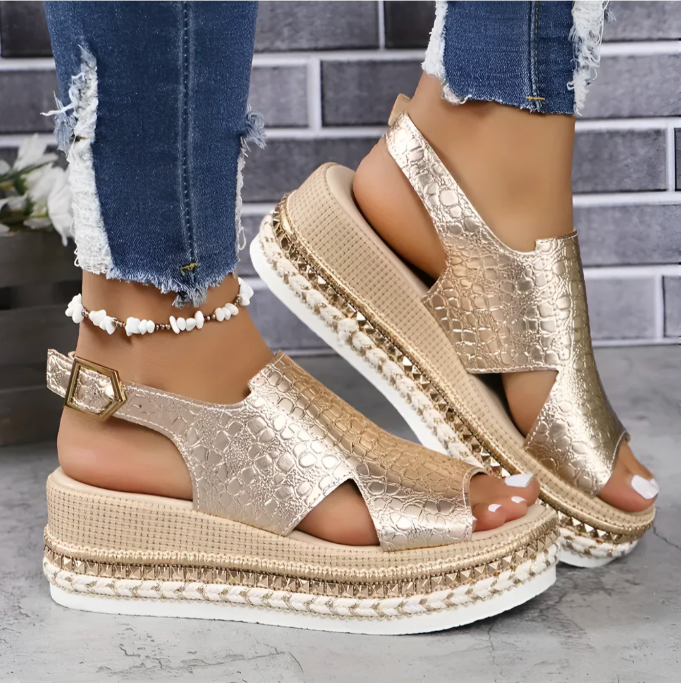 Women's Open-Toe Kate Elegant Orthopedic Sandals with Arch Support