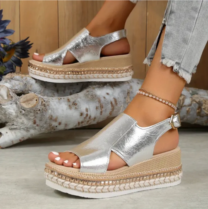 Women's Open-Toe Kate Elegant Orthopedic Sandals with Arch Support