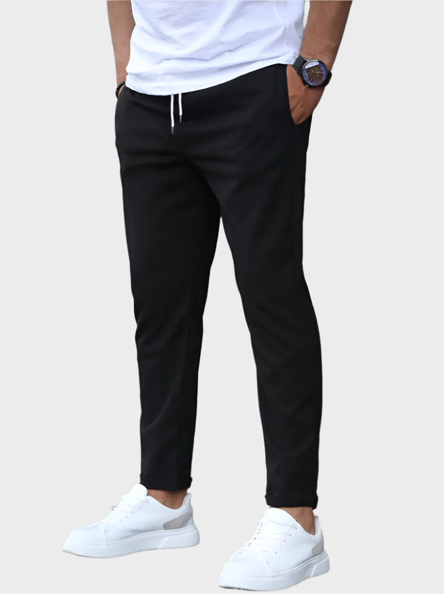 Men's The Jake Comfortable Trousers with Pockets and Drawstring