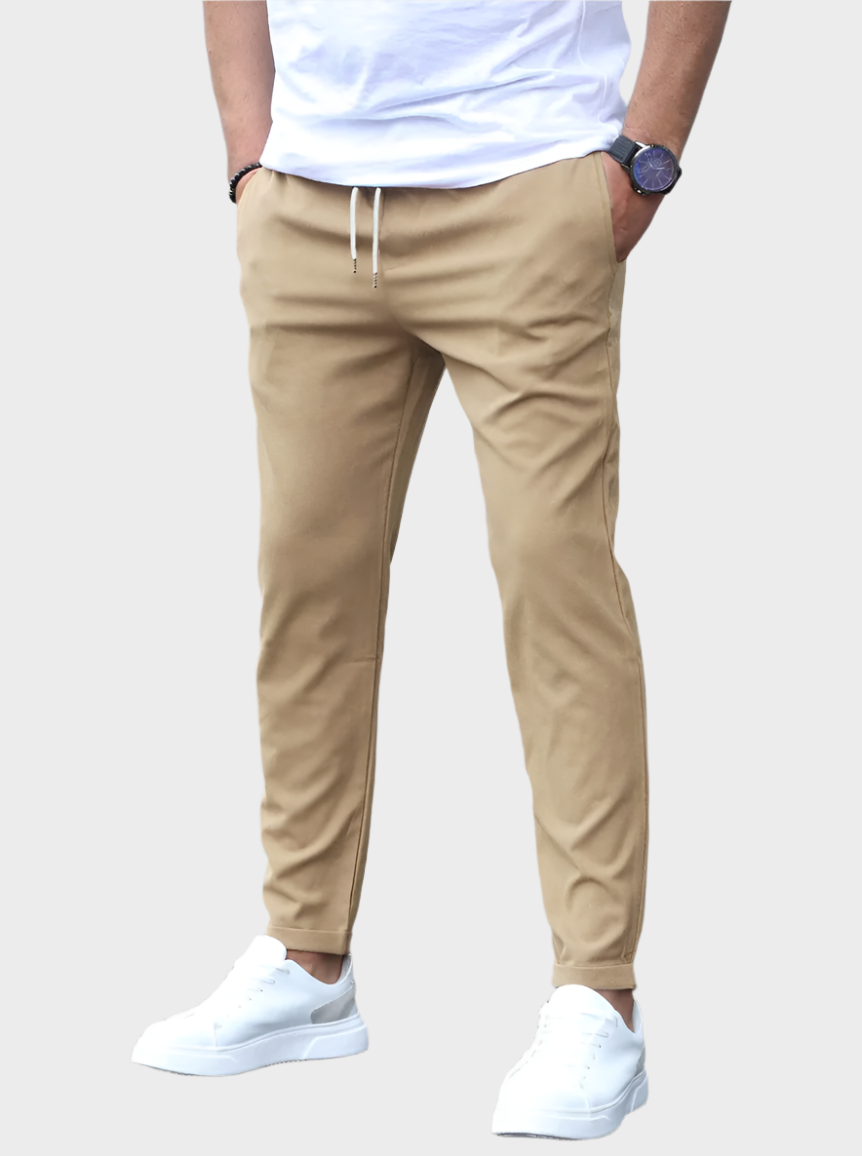 Men's The Jake Comfortable Trousers with Pockets and Drawstring