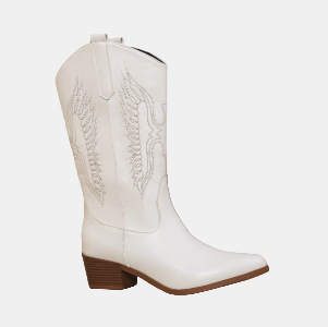 Emery | Women's Cushioned Zip Block Heel Cowboy Boots