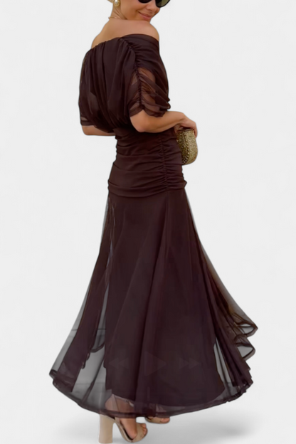 Alondra | Women's V-Neck Long Floral Maxi Dress
