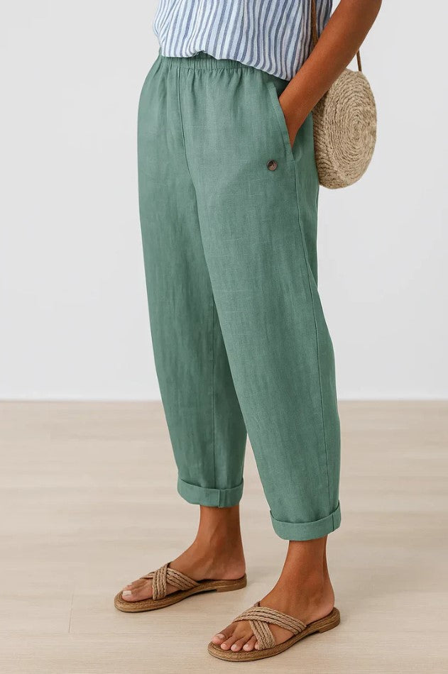 Women's Romina Classic Trousers with Pockets